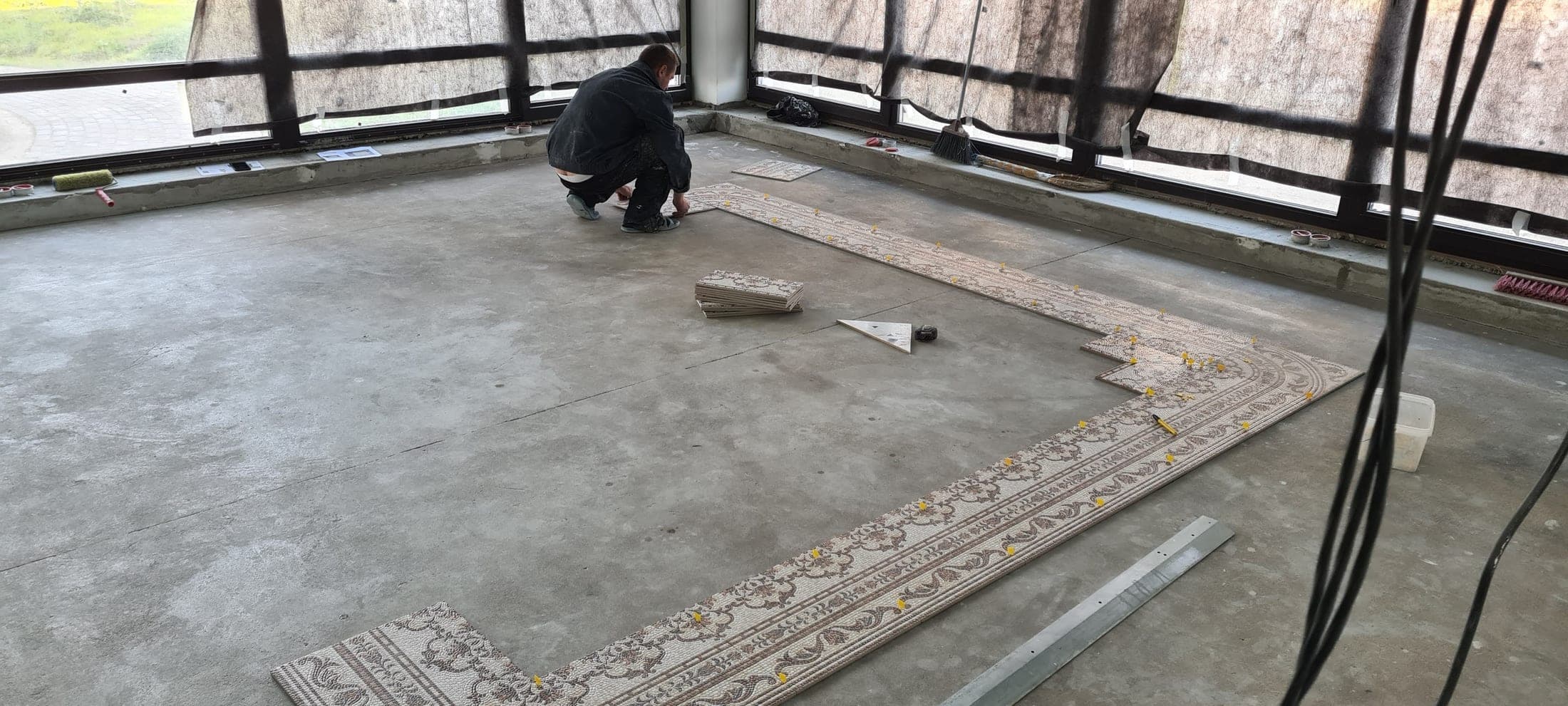 Large Format Floor Installation 2