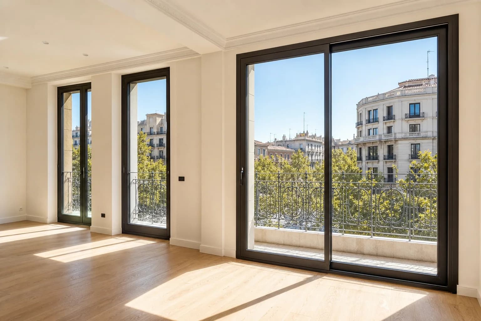 Windows and Exterior Doors during a residential renovation in Barcelona