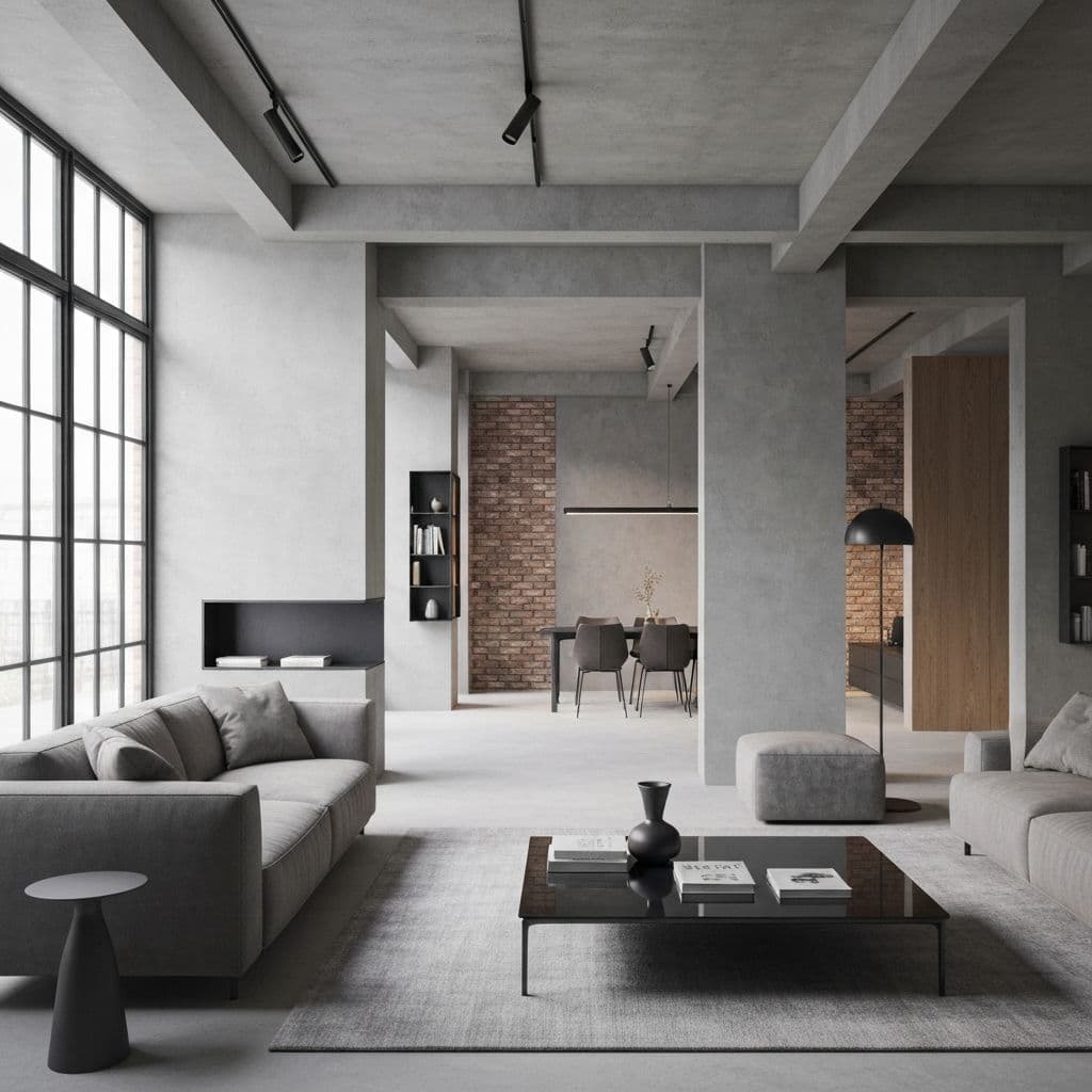 SOFT STONE decorative surface interior in Barcelona