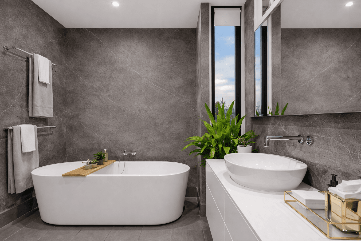 WET AREA SURFACE decorative surface interior in Barcelona