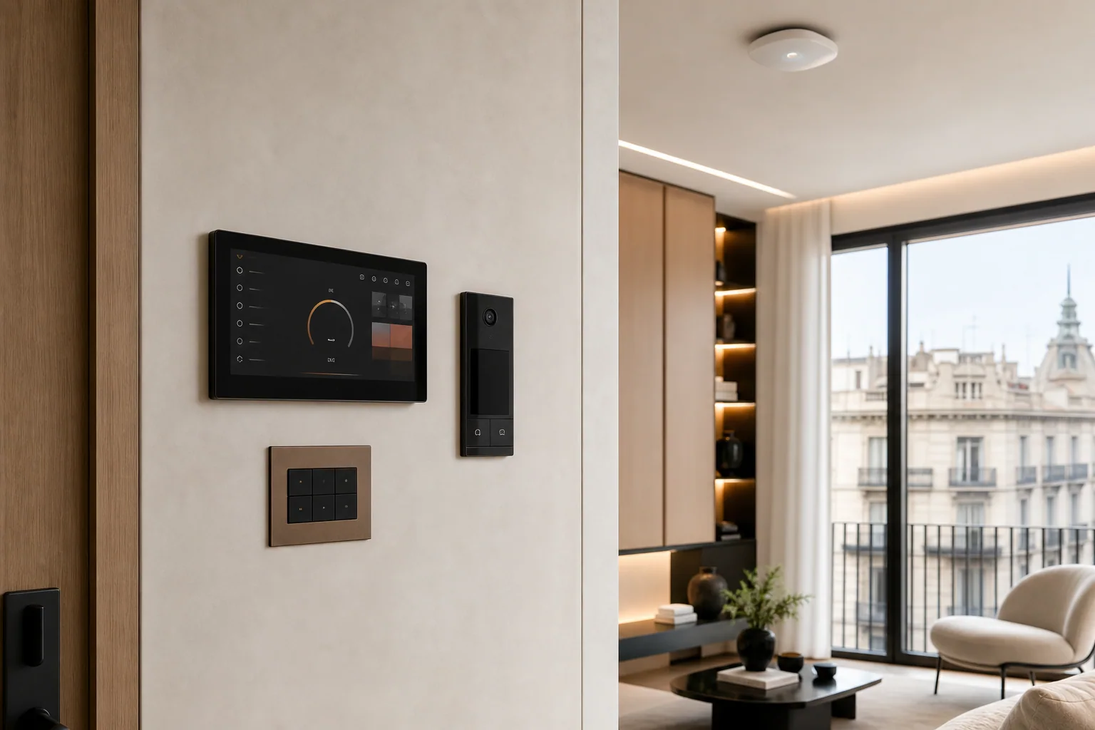 Smart Home, Data, and Security during a residential renovation in Barcelona